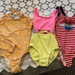 Colorful Kids' Swimsuit Set